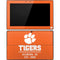 Clemson University Tigers Est 1889 Orange Surface Pro Tablet Skin